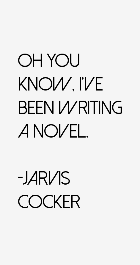 Jarvis Cocker Quotes