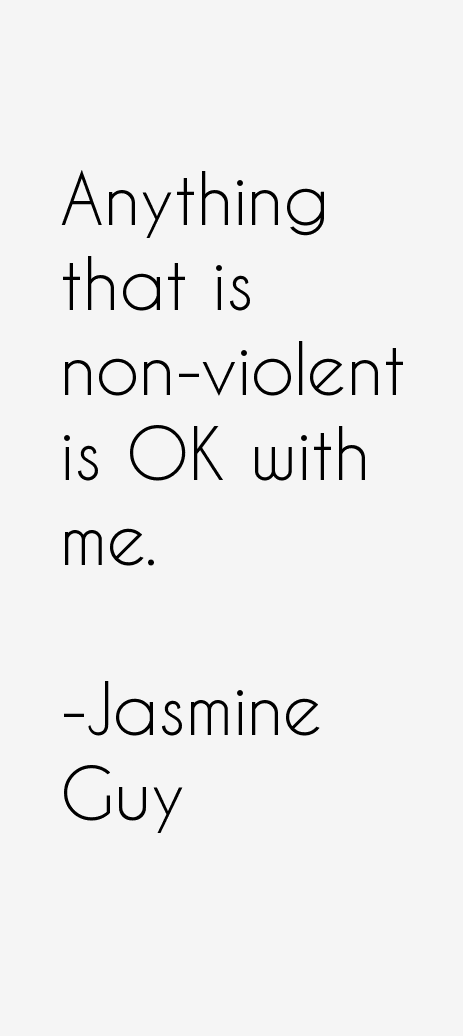 Jasmine Guy Quotes