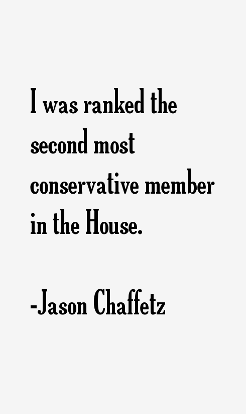 Jason Chaffetz Quotes