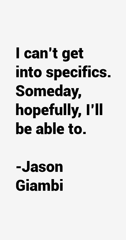 Jason Giambi Quotes