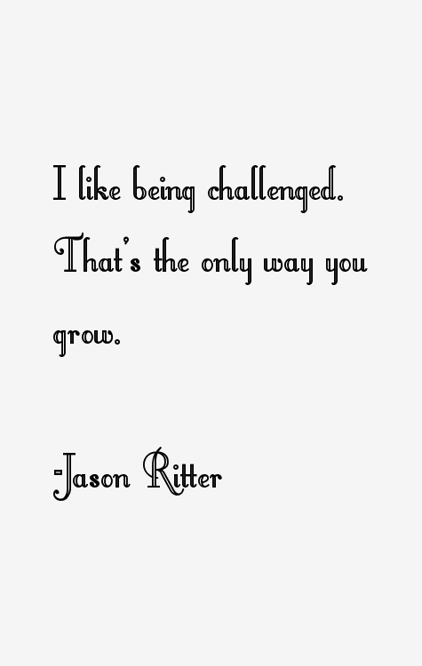 Jason Ritter Quotes