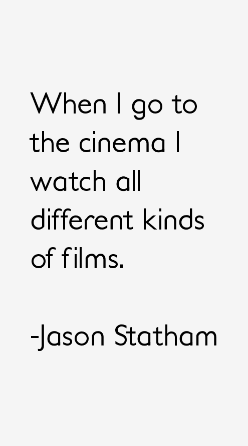 Jason Statham Quotes
