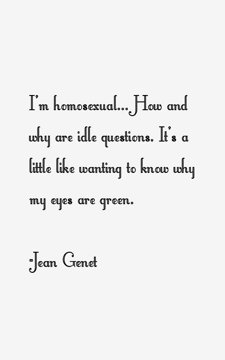 Jean Genet Quotes