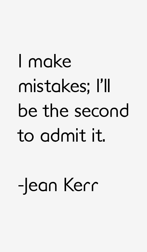 Jean Kerr Quotes