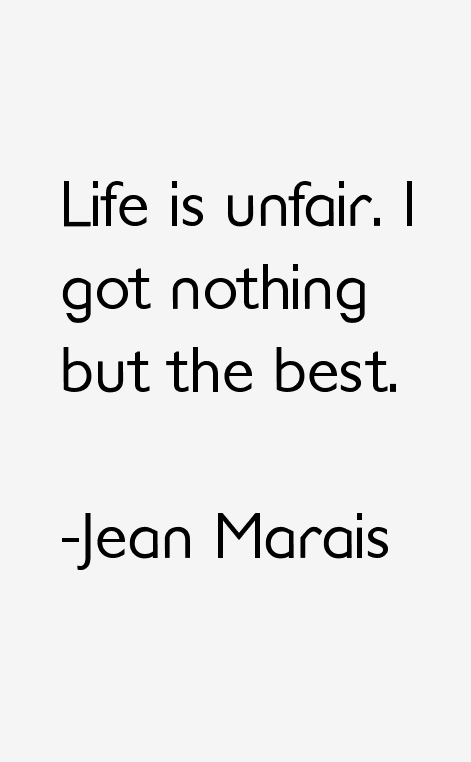 Jean Marais Quotes