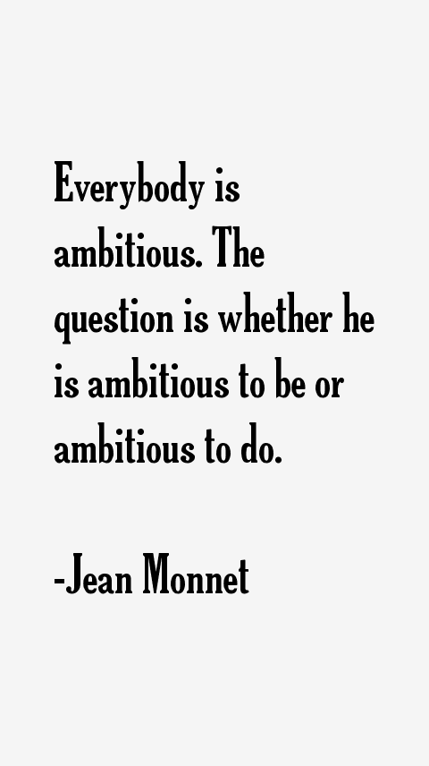 Jean Monnet Quotes