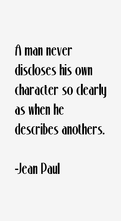 Jean Paul Quotes