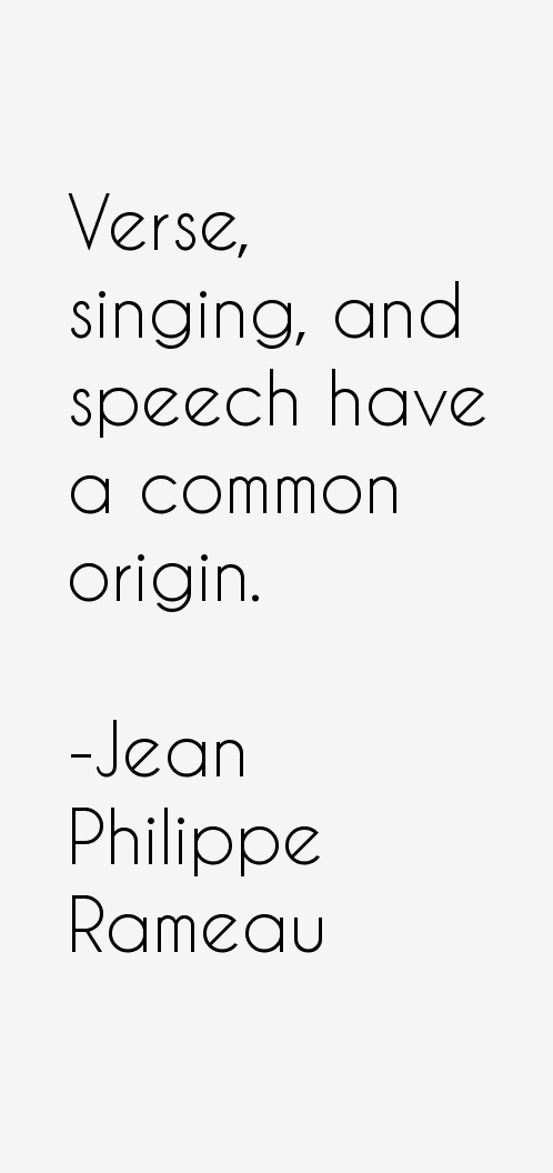 Jean Philippe Rameau Quotes