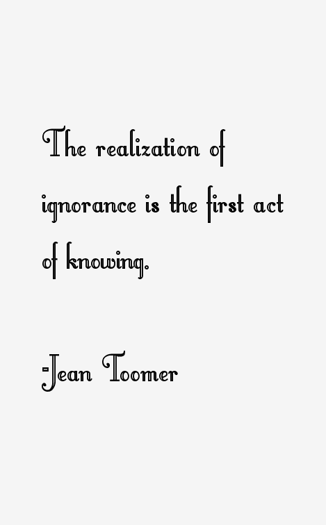 Jean Toomer Quotes