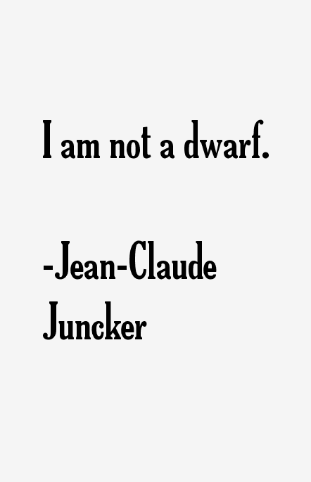 Jean-Claude Juncker Quotes