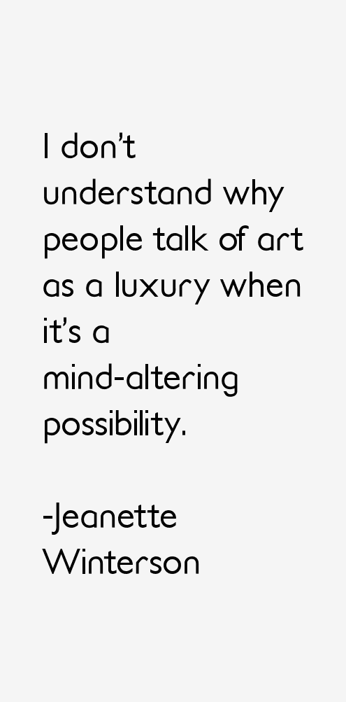 Jeanette Winterson Quotes