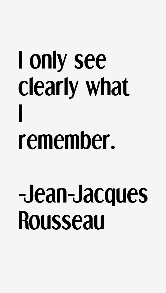 Jean-Jacques Rousseau Quotes