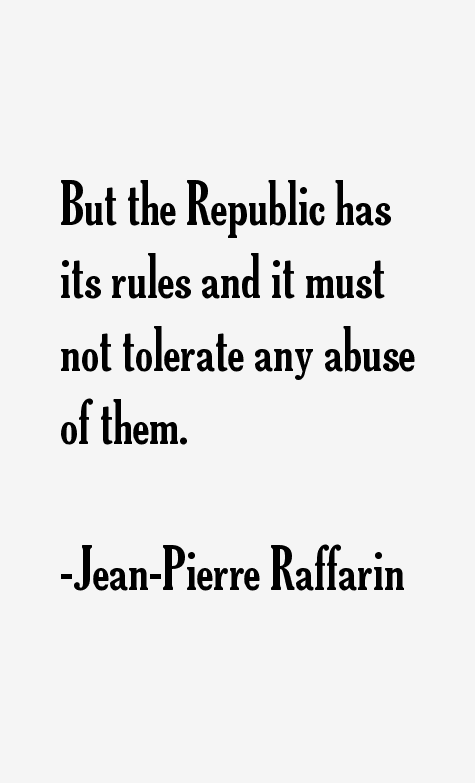 Jean-Pierre Raffarin Quotes