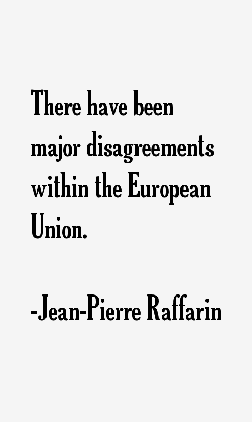 Jean-Pierre Raffarin Quotes