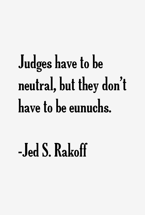 Jed S. Rakoff Quotes