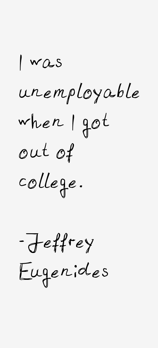 Jeffrey Eugenides Quotes