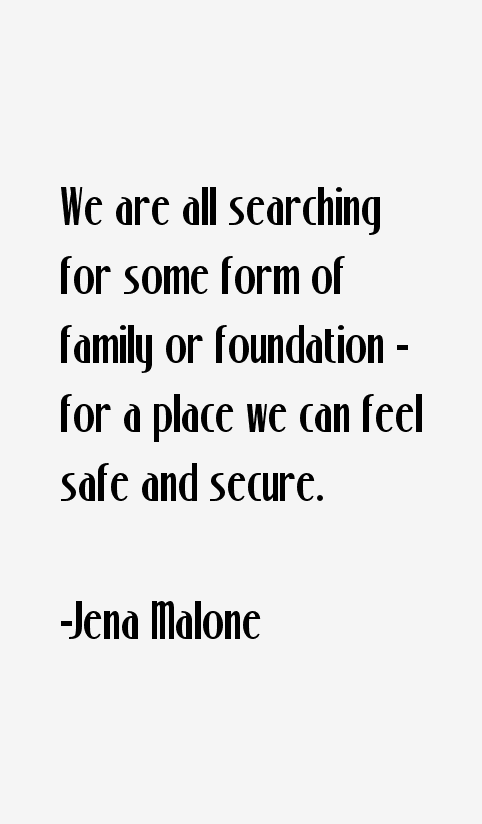 Jena Malone Quotes
