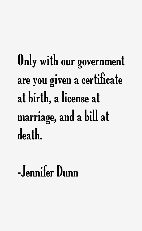 Jennifer Dunn Quotes
