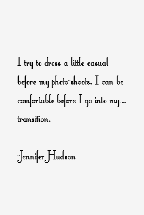 Jennifer Hudson Quotes