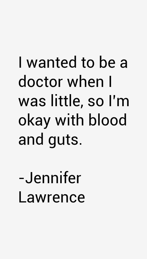 Jennifer Lawrence Quotes