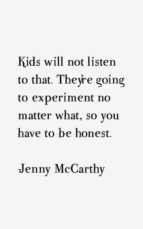 Jenny McCarthy Quotes