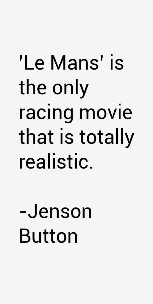 Jenson Button Quotes