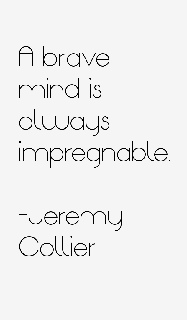 Jeremy Collier Quotes
