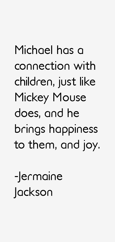 Jermaine Jackson Quotes