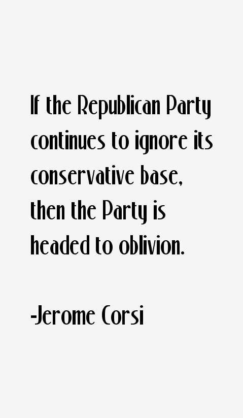 Jerome Corsi Quotes
