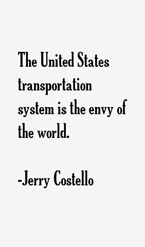 Jerry Costello Quotes