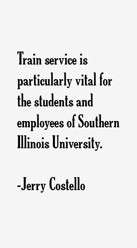 Jerry Costello Quotes