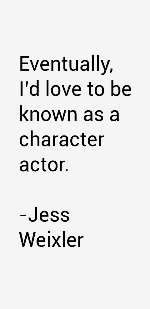 Jess Weixler Quotes