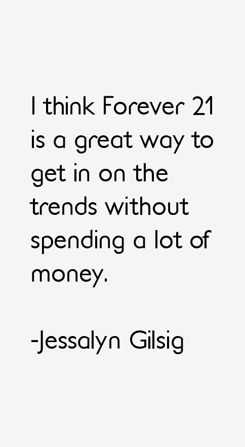 Jessalyn Gilsig Quotes