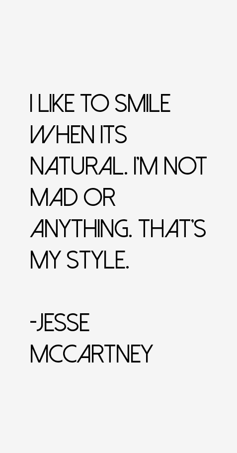 Jesse McCartney Quotes
