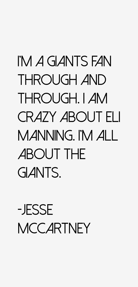 Jesse McCartney Quotes