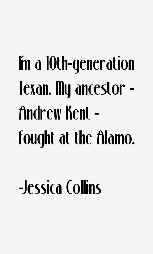 Jessica Collins Quotes