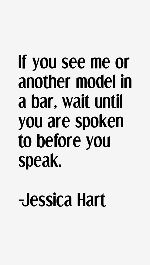 Jessica Hart Quotes