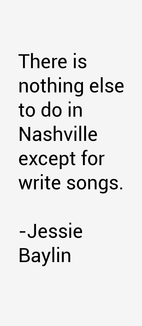 Jessie Baylin Quotes