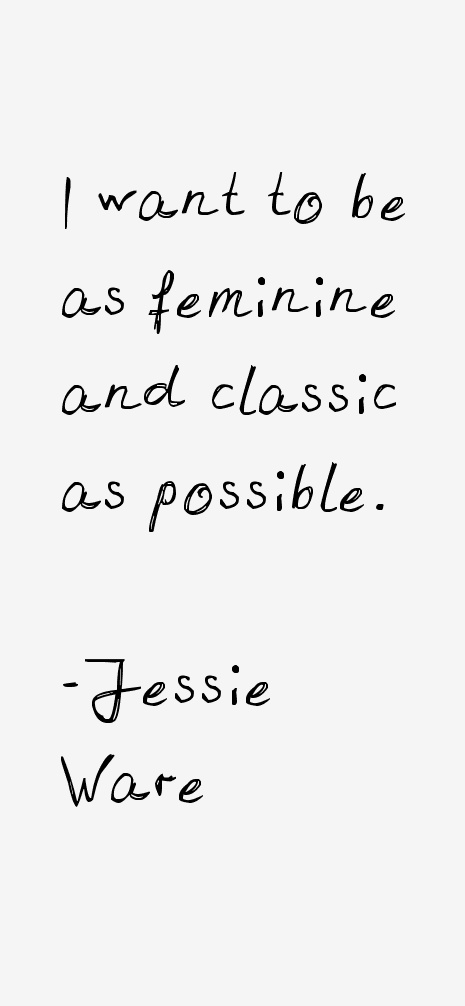 Jessie Ware Quotes