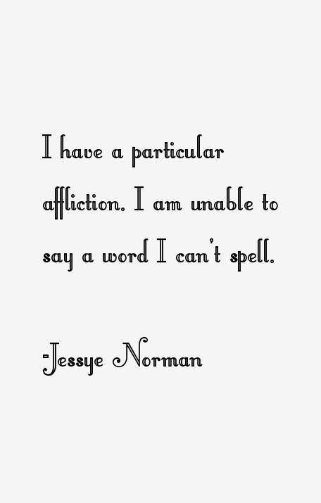 Jessye Norman Quotes