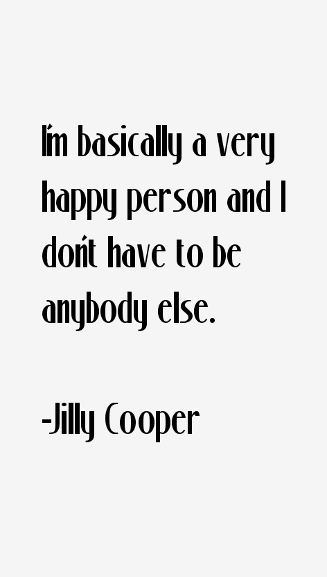 Jilly Cooper Quotes