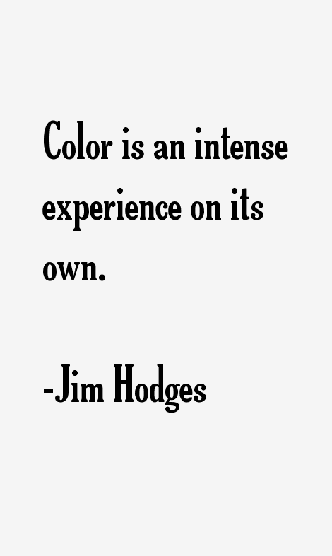 Jim Hodges Quotes