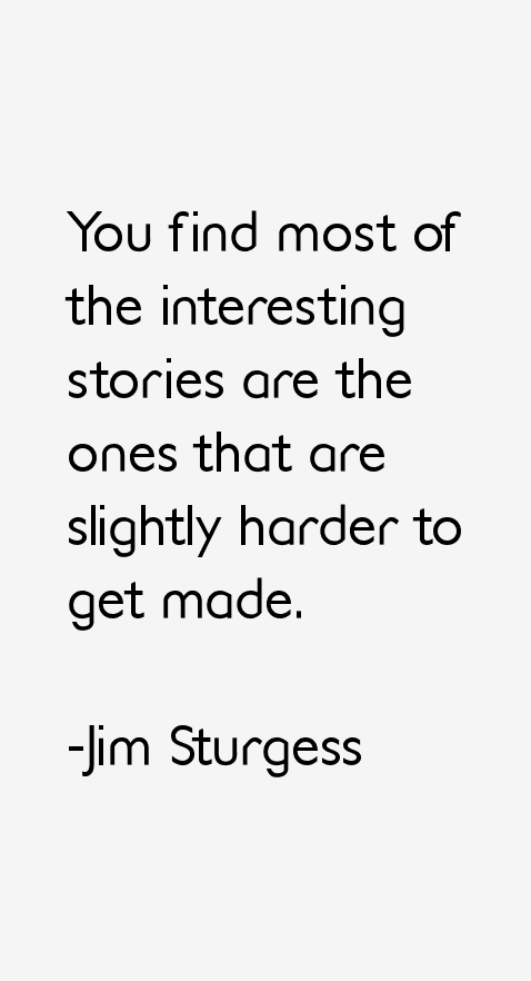 Jim Sturgess Quotes