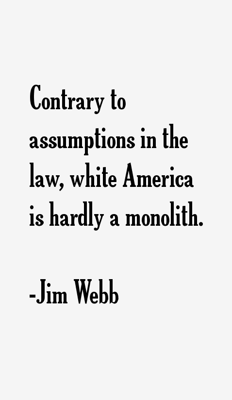 Jim Webb Quotes