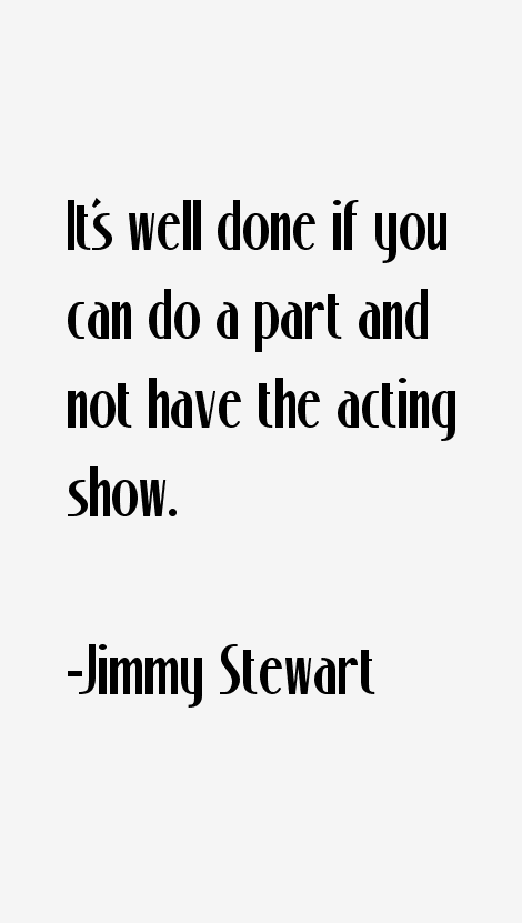 Jimmy Stewart Quotes