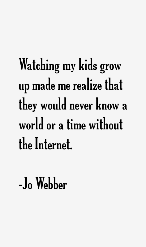 Jo Webber Quotes
