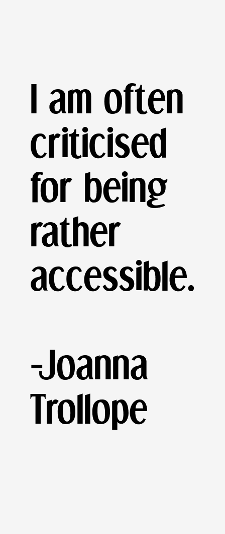 Joanna Trollope Quotes