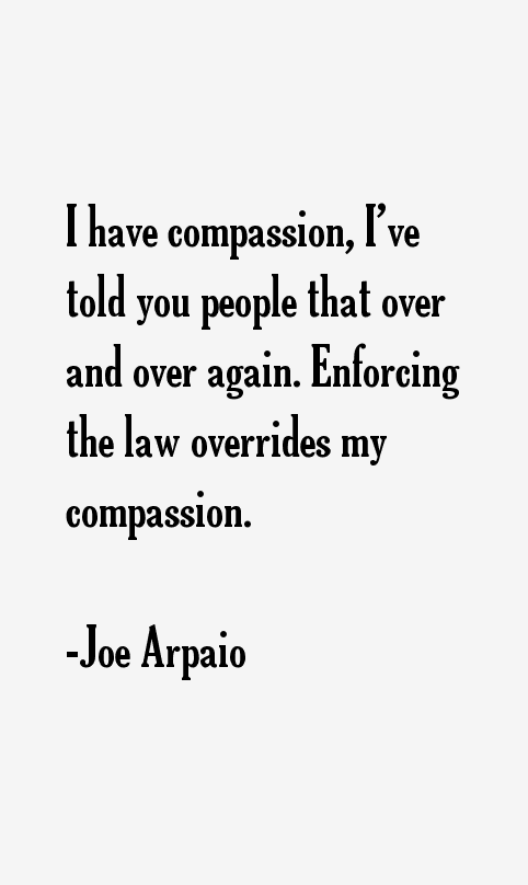 Joe Arpaio Quotes