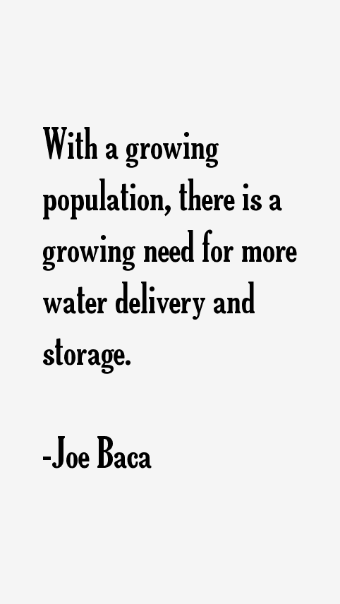 Joe Baca Quotes