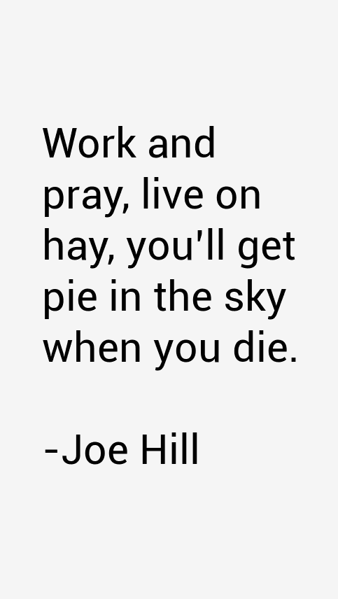 Joe Hill Quotes
